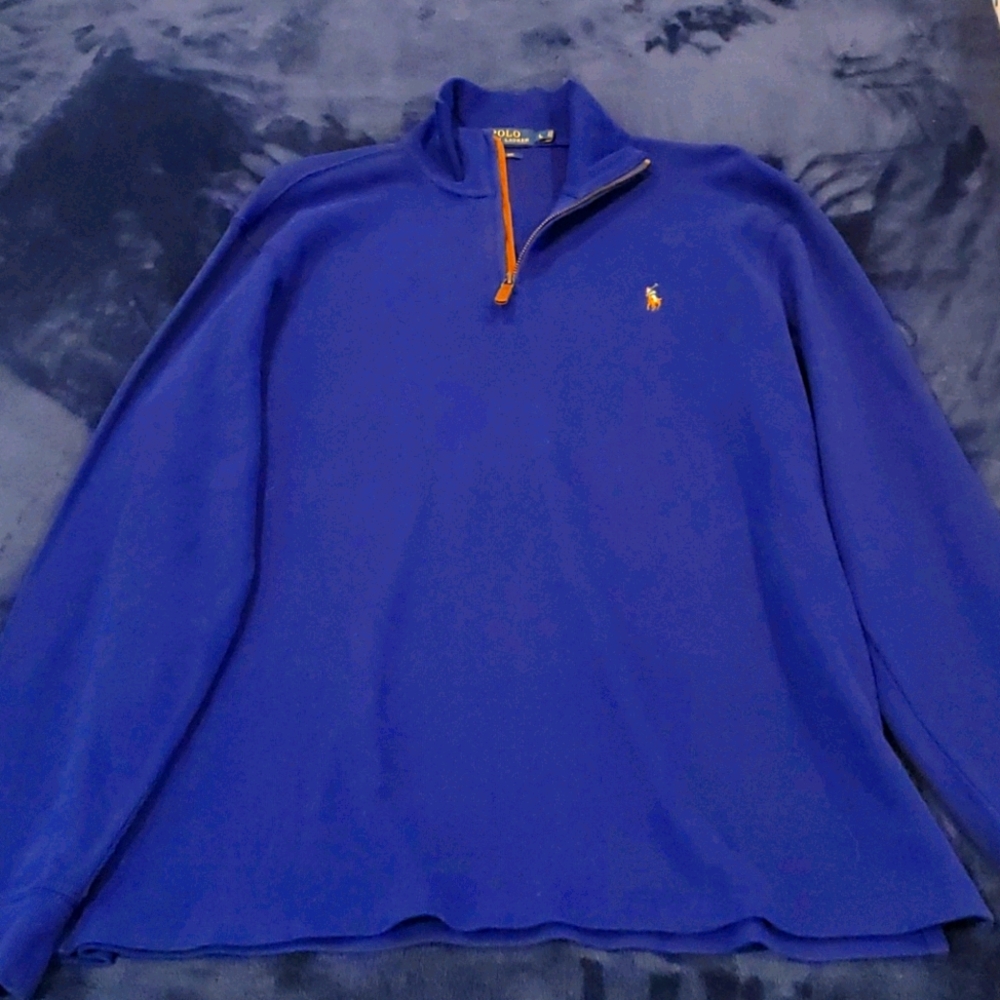 Long-sleeved Ralph Lauren Zip Pullover
